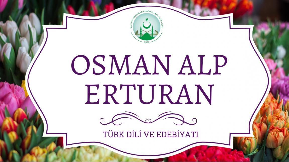 Osman Alp ERTURAN - Türk Dili ve Edebiyatı