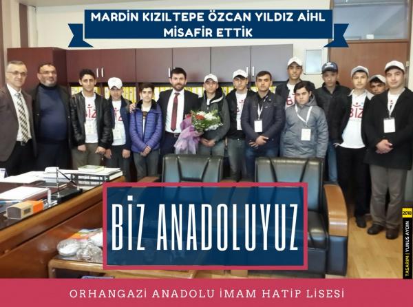 Biz Anadoluyuz Projesi Okulumuzda!